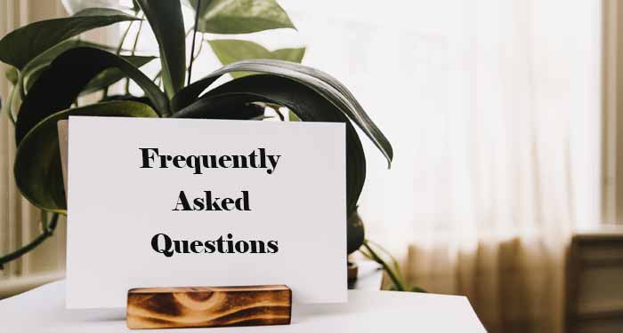 Frequently Asked Questions.