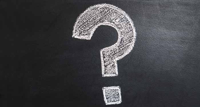 Chalkboard with Large Question Mark - What Should you Ask Before Hiring a Maid Service?